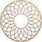 Ekena Millwork Cannes Wood Fretwork Pierced Ceiling Medallion, Cherry, 22"OD x 7 1/2"ID x 3/8"T CMWP22X22X0375CNCH - alternate 1